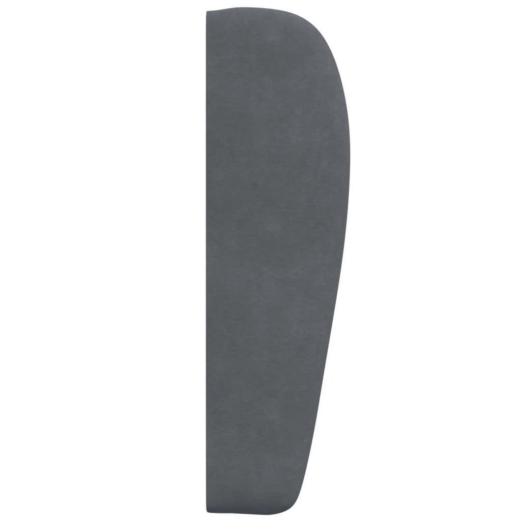 Orecchia della Testata Grigio Sfumato 80 x 23 x 6 cm Velluto CFW6471017