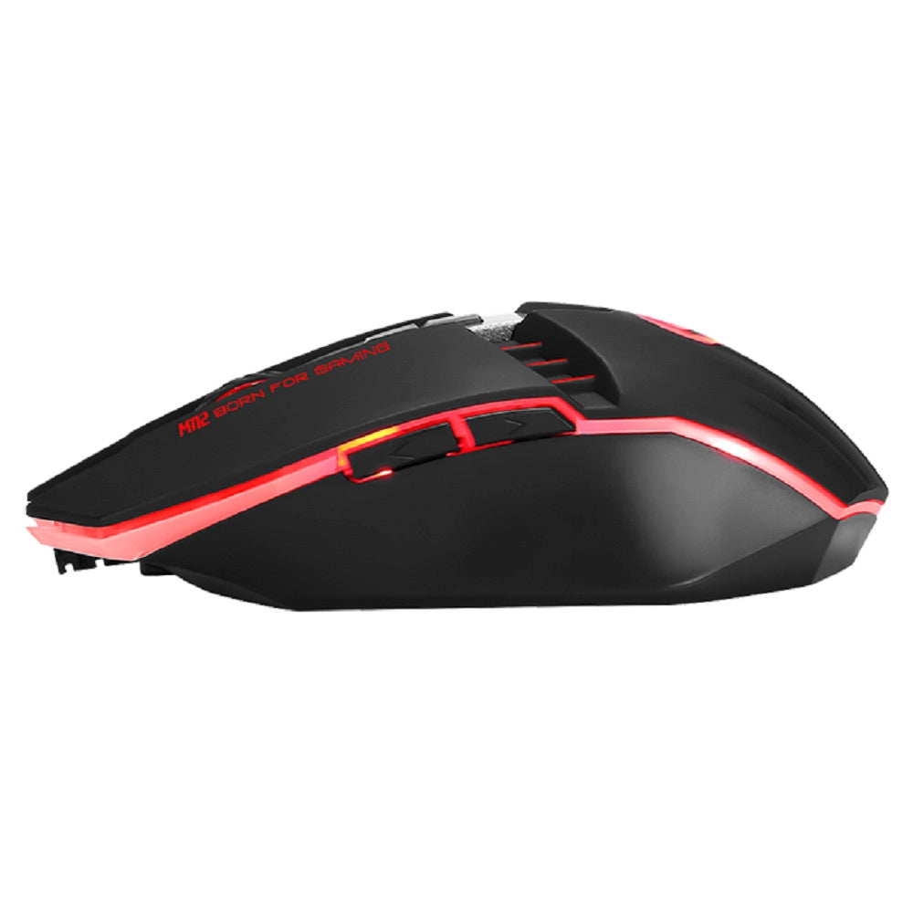 Trade Shop - Marvo M112 Scorpion Mouse Gaming Da Gioco 4000dpi Per Pc Usb 2.0 Retroilluminato -