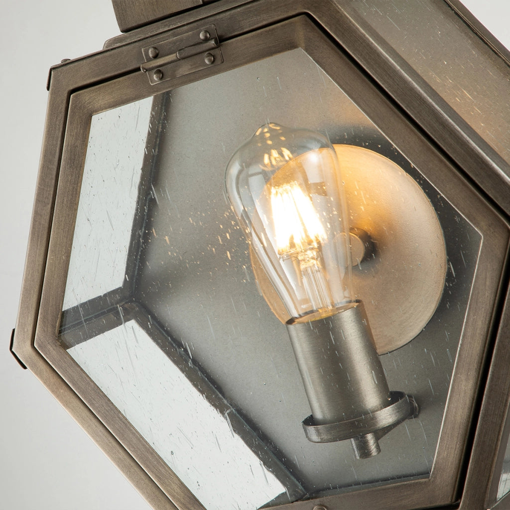 Applique esterna Heath Quintiesse bronzo E27 60W IP44