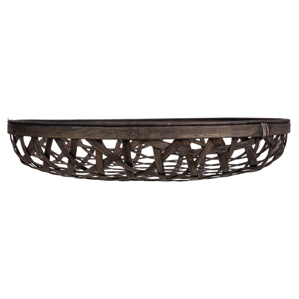 Vassoio in bambù marrone d41x7h