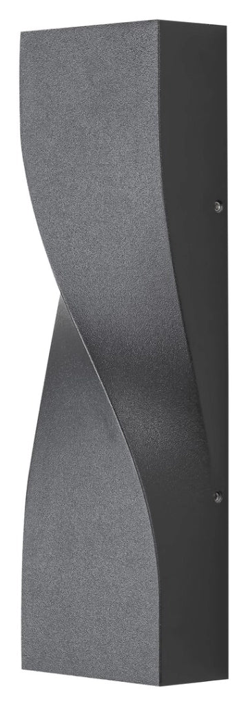 Applique da esterno LED 11W nera IP65 Follina Rabalux
