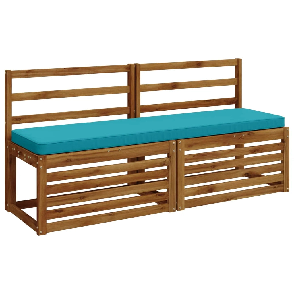 Cuscino per Panchina a 1 Pezzo VUGHT 100% Poliestere Turchese 951396