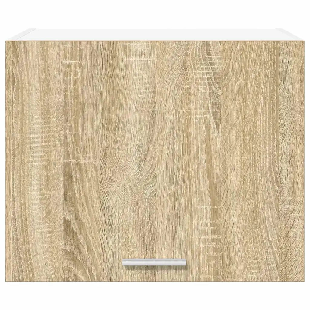 Armadio pensile 2 pcs Quercia Sonoma e Bianca 50 x 31 x 40 cm 884151