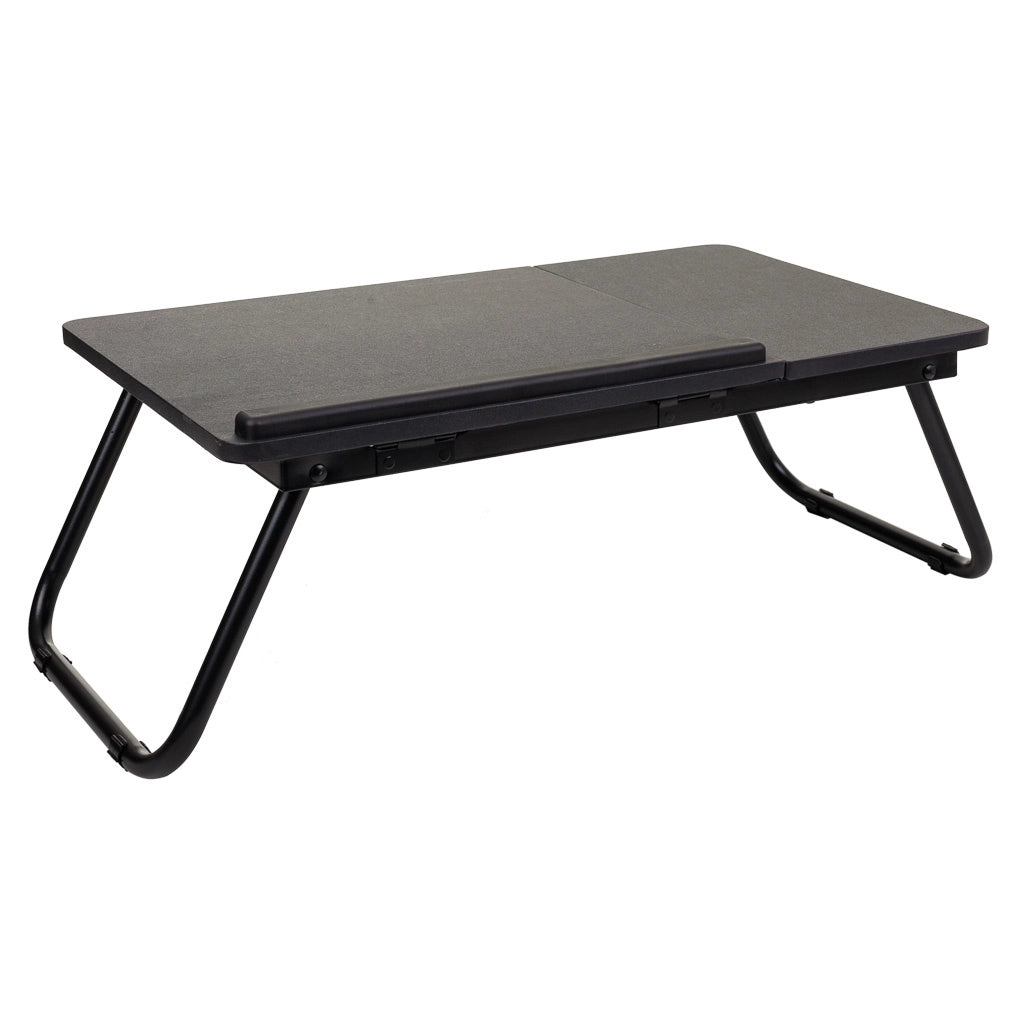 Tavolo scrivania pieghevole nero 61x35,5x20h