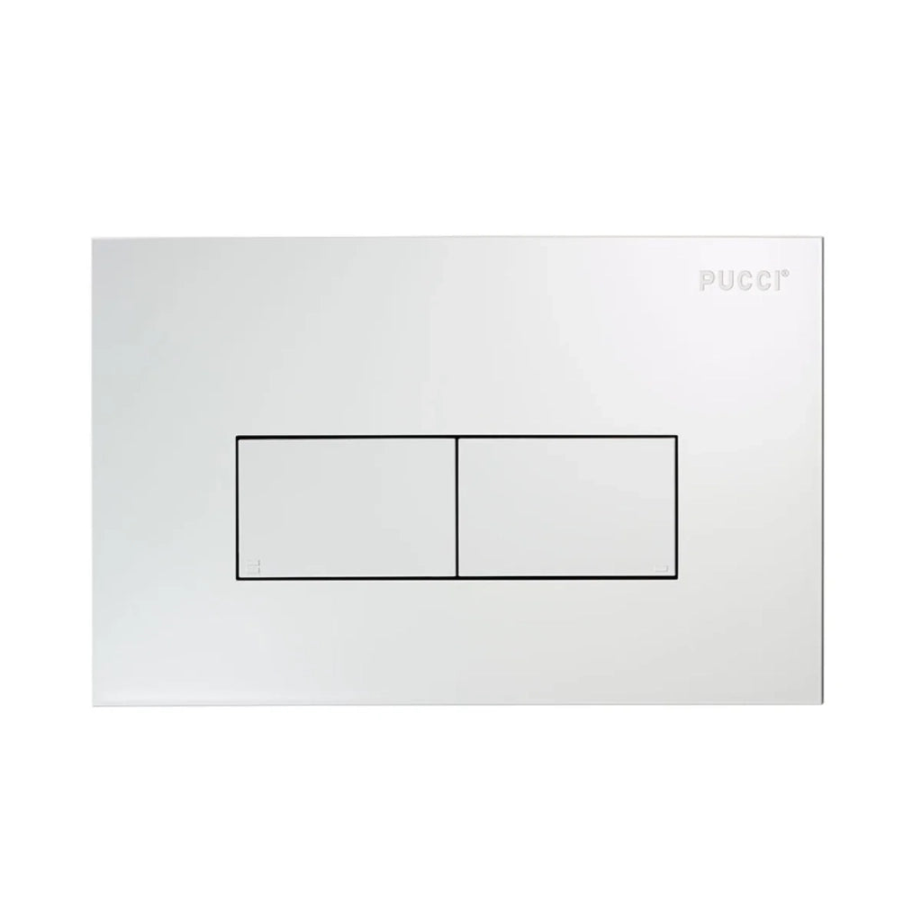 PLACCA PER CASSETTA INCASSO PUCCI ECO LINEA 2024- Bianco opaco- PUCCI- pezzi 1