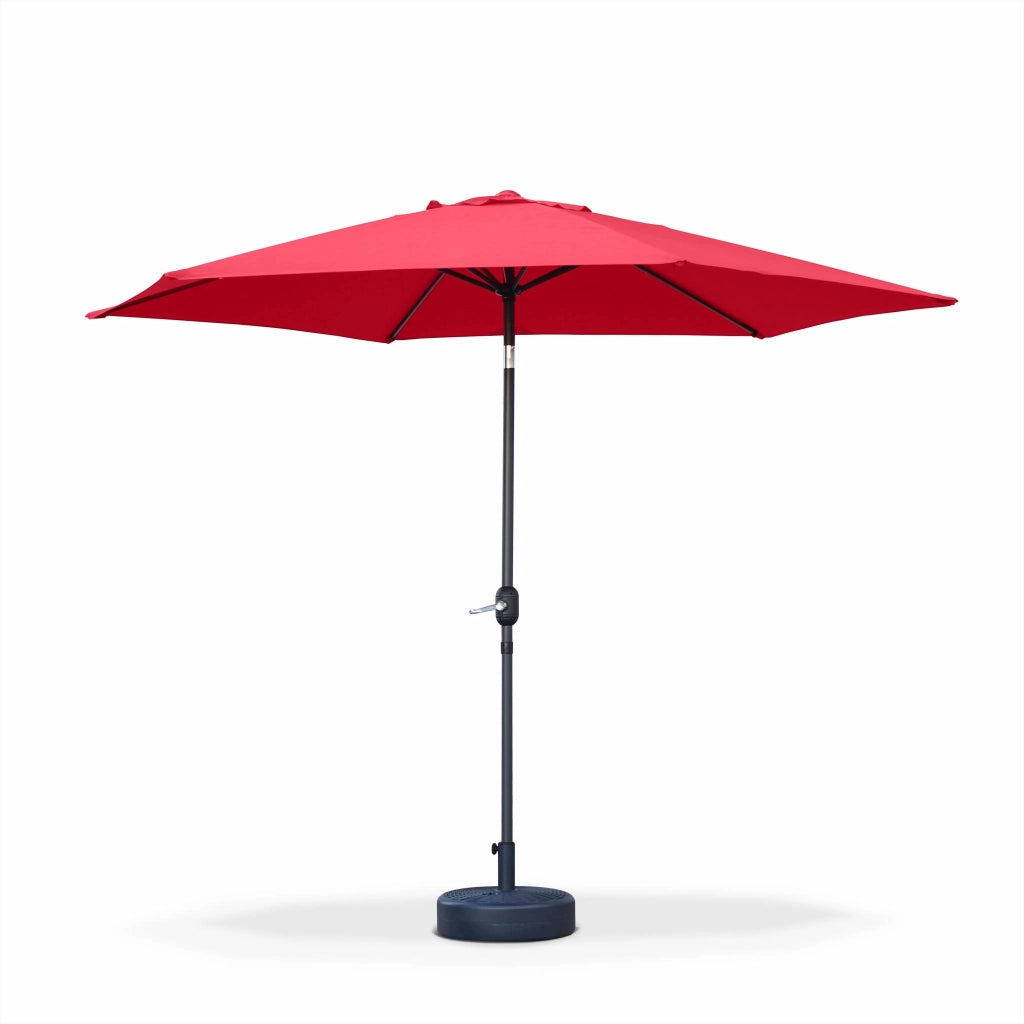 Ombrellone rotondo, ø3m, rosso