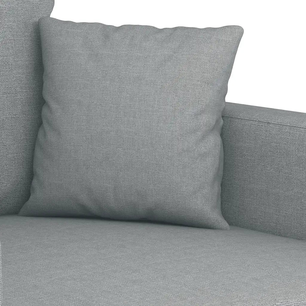 Poltrona | Sedia Relax Grigio Chiaro 60 cm in Tessuto