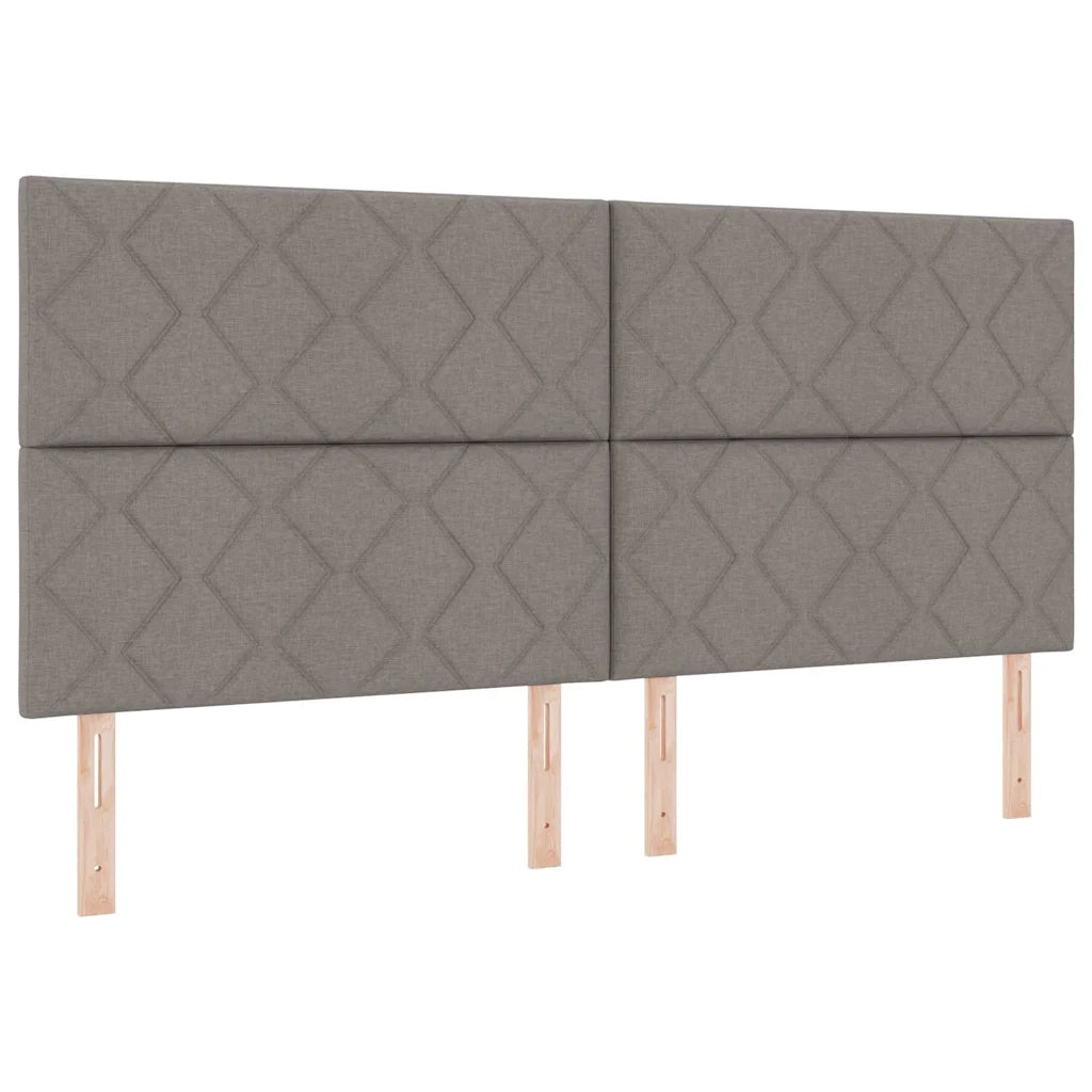Letto a molle con materasso Talpa 200 x 200 cm Tessuto 3340841