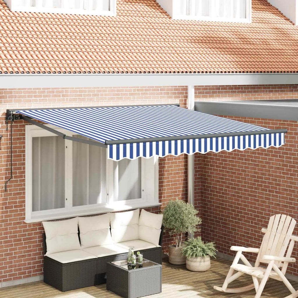 Struttura della tenda Blu e Bianco 300 x 250 cm 3329912