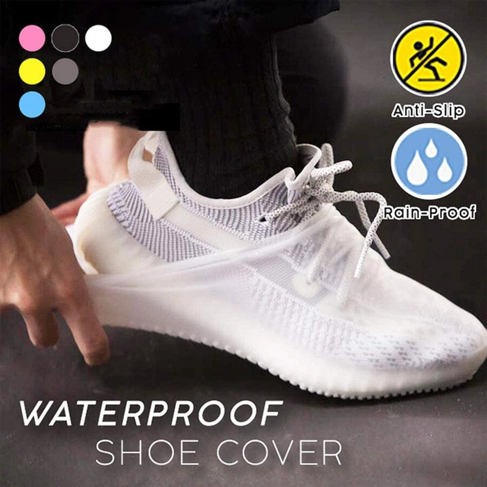 Trade Shop - Copri Scarpe Impermeabile In Silicone Antiscivolo Copriscarpe Lavabili Copertura -    M