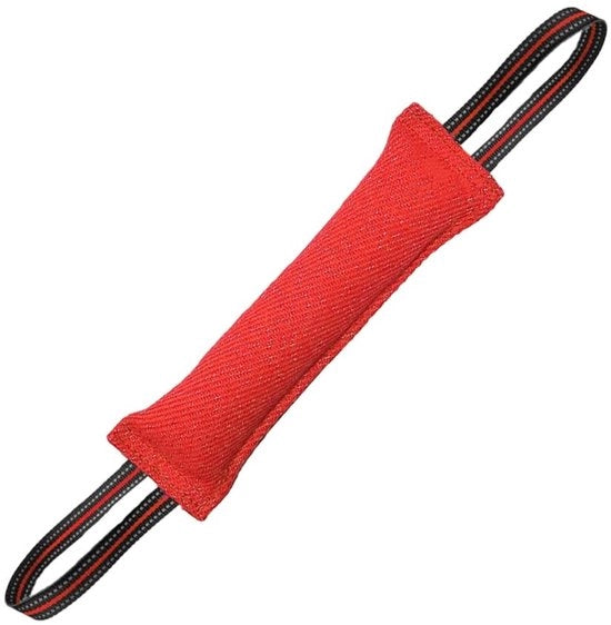 Giocattolo per cani interattivo - Cuscino da morso riflettente - Addestramento per cuccioli - Tiro di corda - Strisce riflettenti - Adatto per interni/esterni - Giocattolo per cani