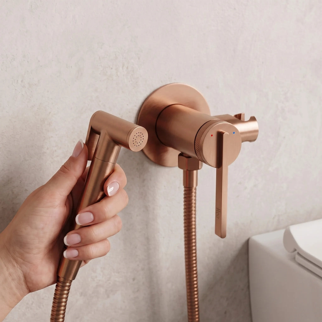 Rubinetto Bidet Rea Grace Brush Copper