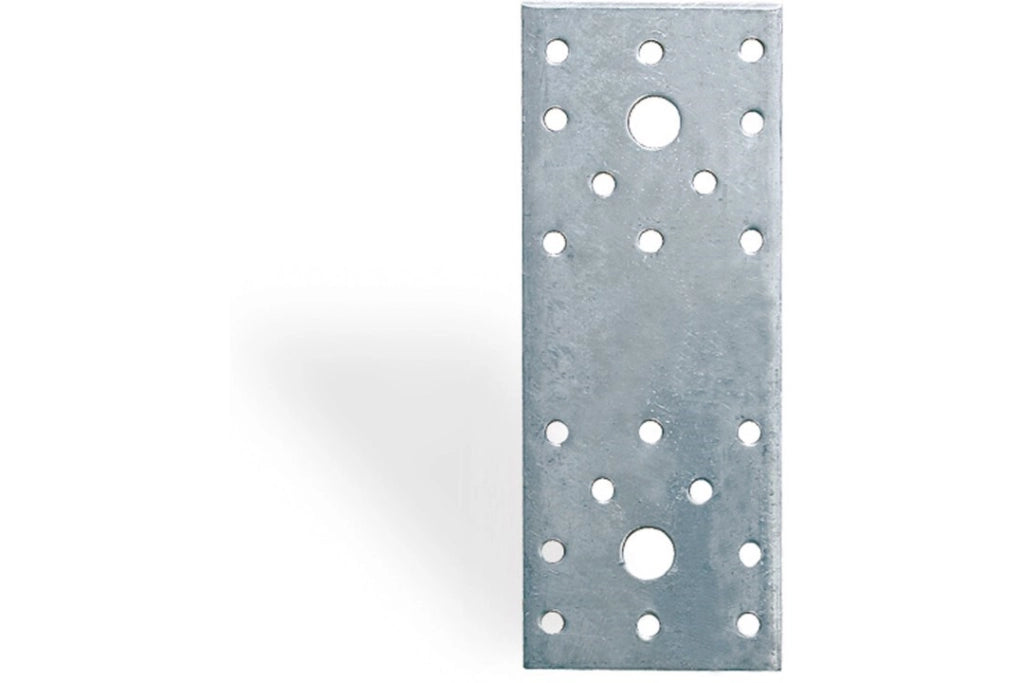 Giunto A Piastra Forato Mm 3 140X55 Zincato 5 Pezzi - Masidef