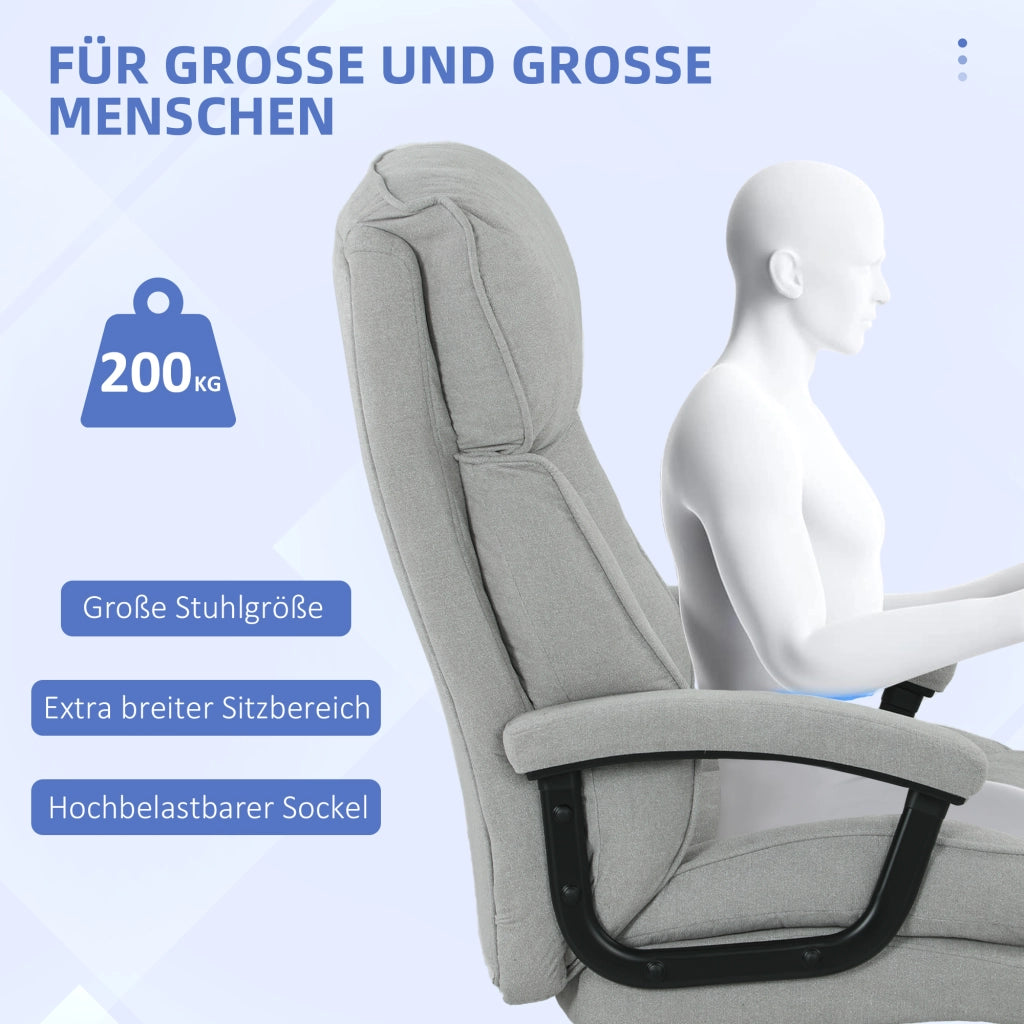 Sedia da ufficio alta ¨C Minimal ¨C grigio chiaro