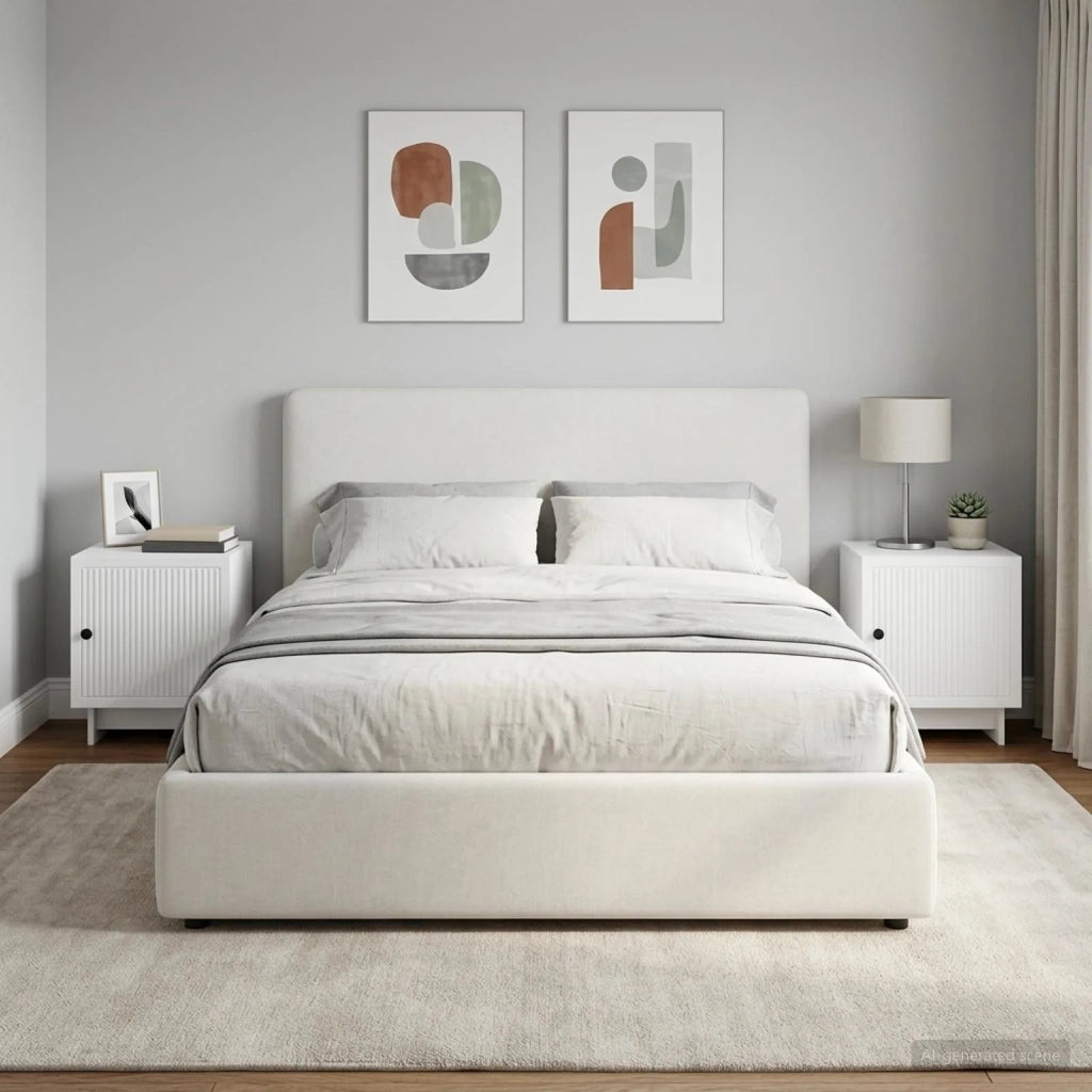 Armadio da Notte 2 pcs Bianco 43 x 34,5 x 50 cm 893876