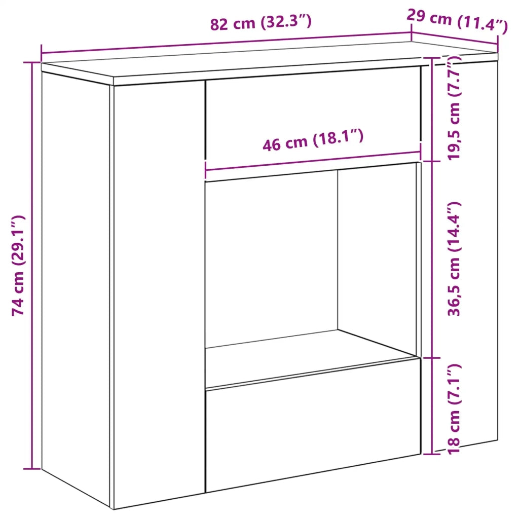 82 x 29 x 74 cm CFW4886125