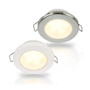 EUROLED 75 PLASTICA LUCE CALDA 12V STAINLESS STEEL - WARM WHITE LIGHT 24V