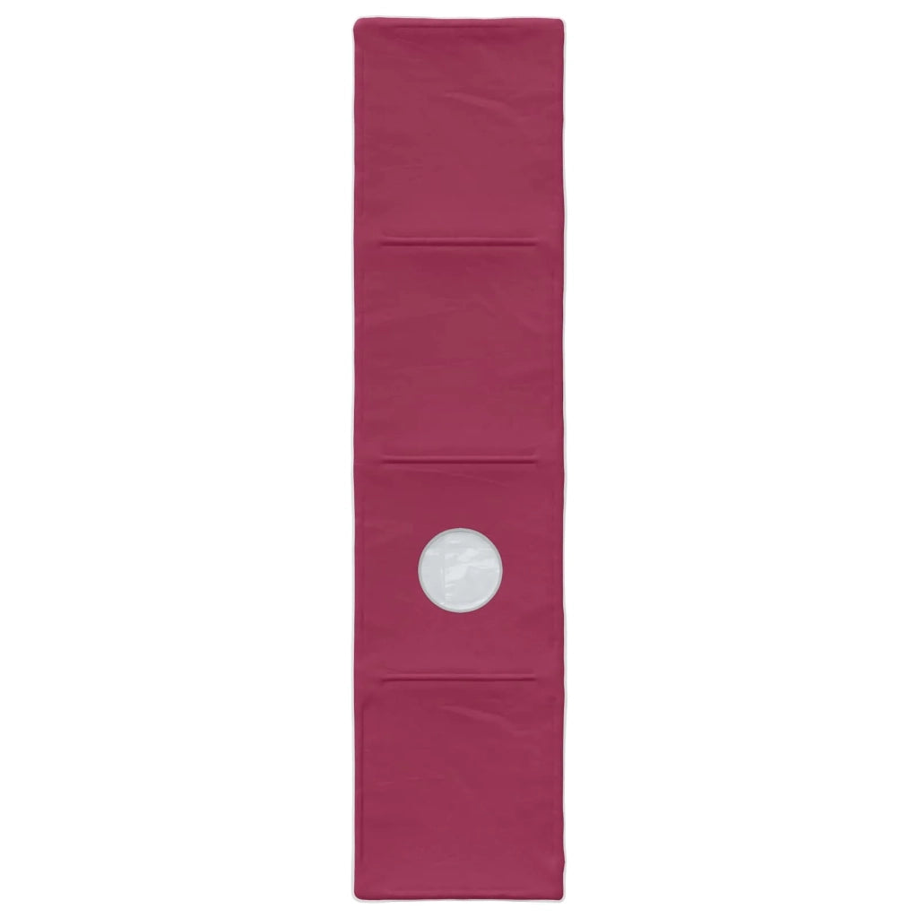 Letto con Tunnel 3 pz Bianco e Rosso Legno ingegnerizzato 3423501