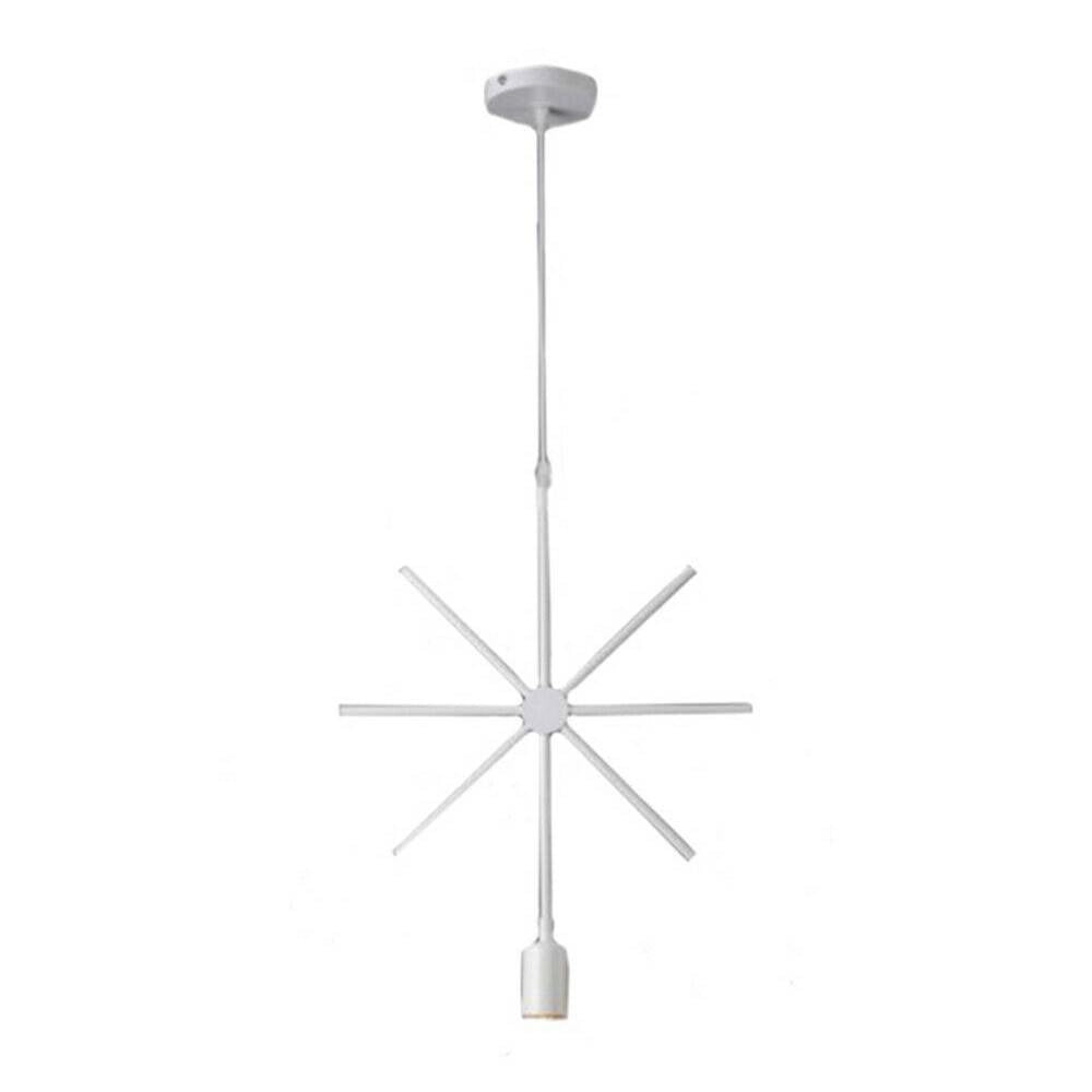 Trade Shop - Lampada A Sospensione Moderna A Stella Per Lampadine E27 Portalampada B35-x -