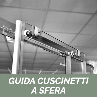 Box doccia circolare in cristallo trasparente - Essential