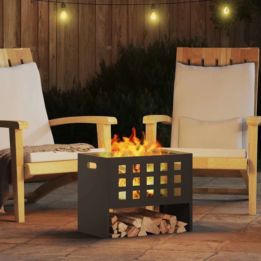 Focolare Nero 50 x 30 x 40 cm Acciaio CFW1180750