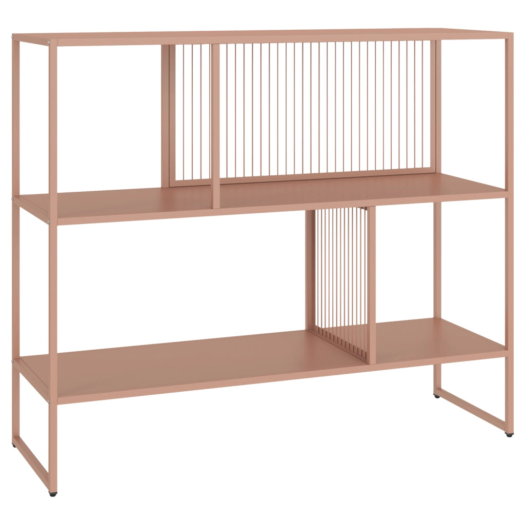 Scaffale in metallo rosa antico EMILIA