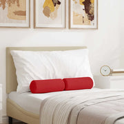 Cuscini a rullo 2 pcs Rosso Ø 15 x 40 cm Tessuto 42014280