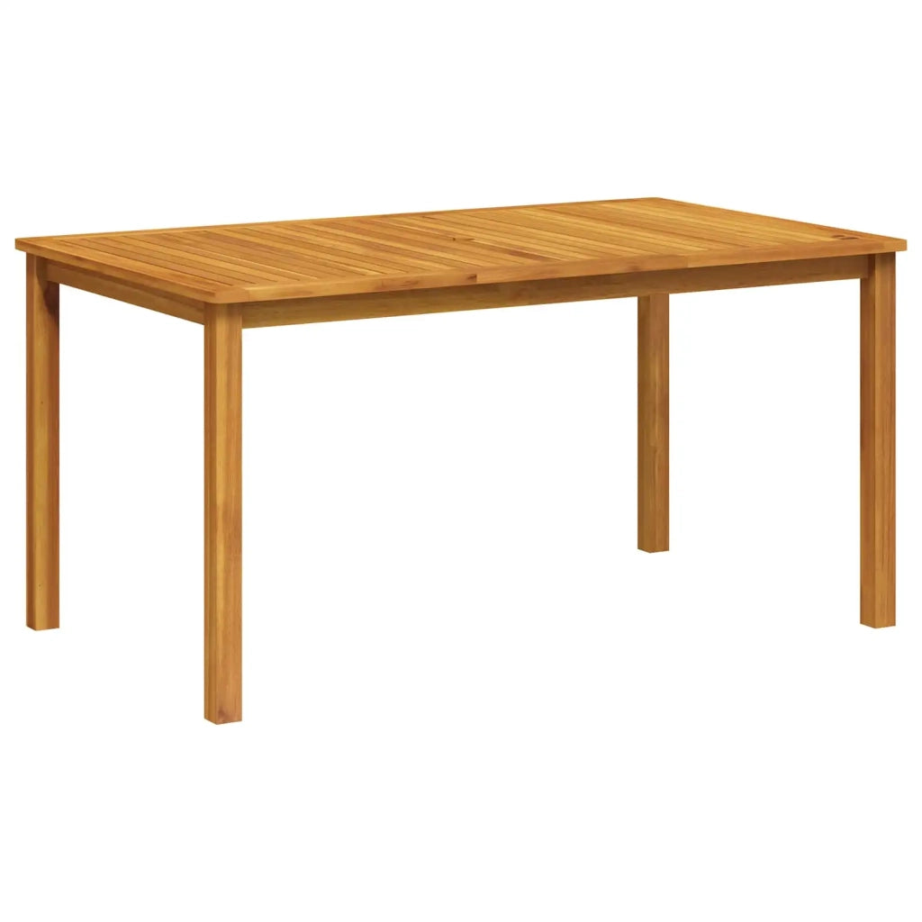 Set da pranzo da giardino 7 pezzi Naturale 3434577