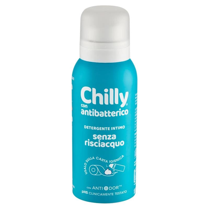 CHILLY DETERGENTE INTIMO SENZA RISCIACQUO NUOVO ANTIBATTERICO 100ML