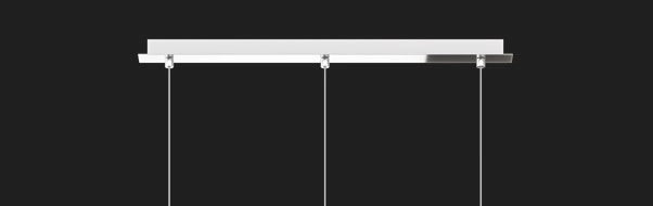 SOSP. CROMO 3 LUCI RETTANGOLARE VETRI (1 PICCOLO AMBRA+1 PICCOLO BRONZO+1 PICCOLO FUME') 1193CR-S3 RP-MC