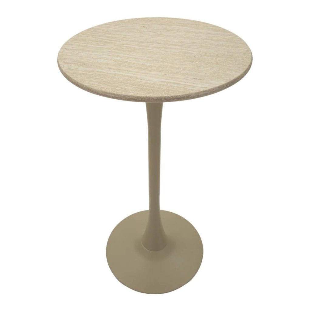 Tavolo Bar VKH889, Beige, MDF, 60x60x106 cm