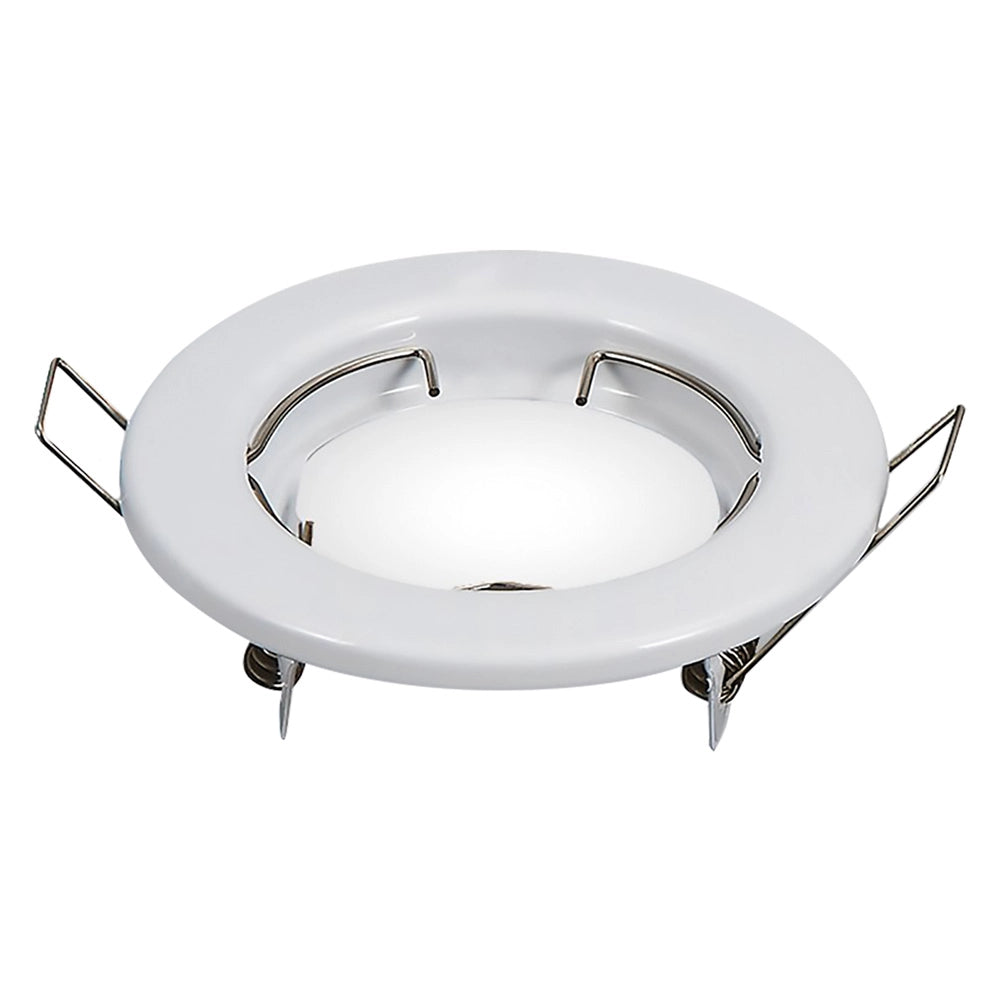 1cf portafaretto led fisso in metallo cromato - ã˜ 80 x h.30 mm cod:ferx.8088940nlm