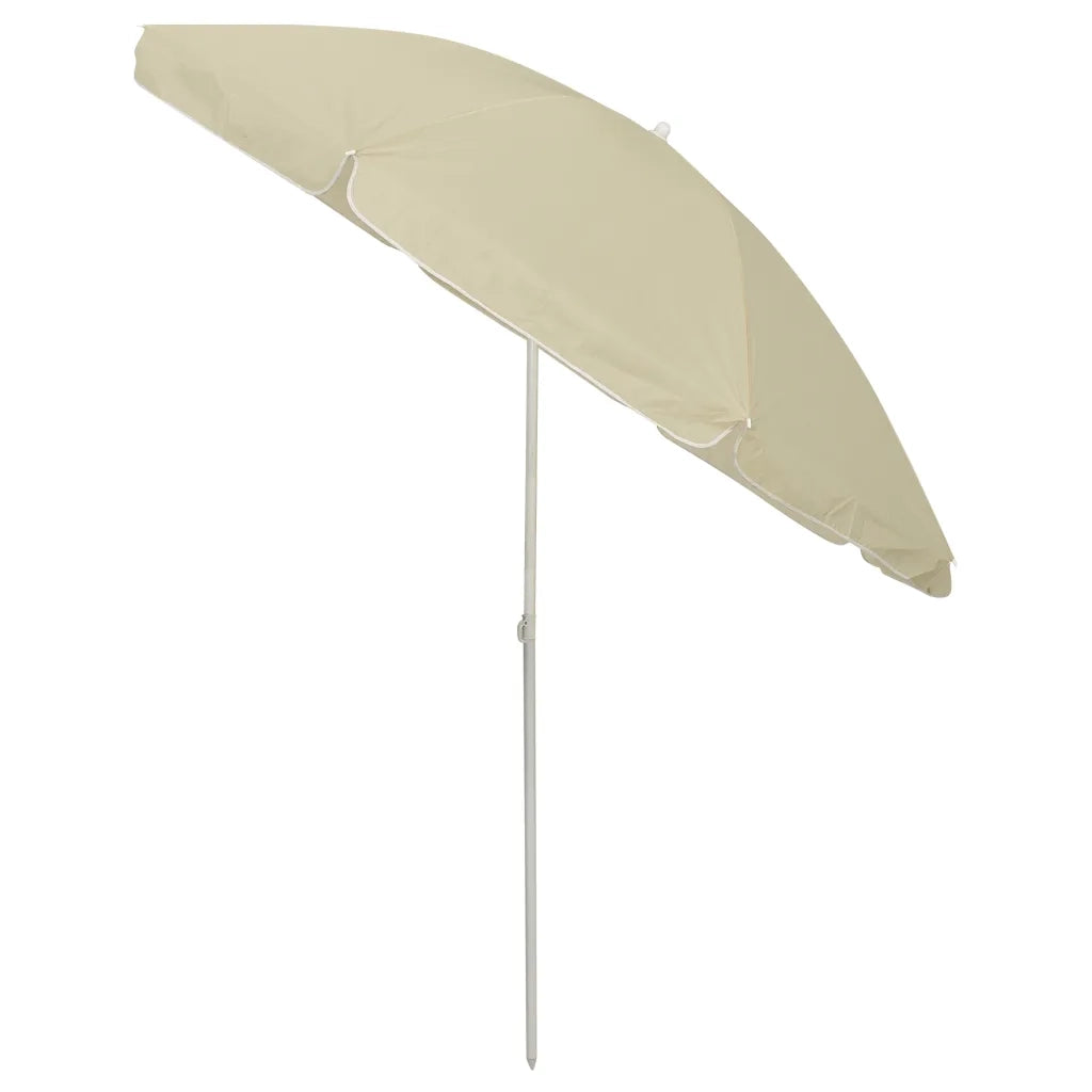Ombrellone da Spiaggia Giallo Sabbia 240 cm 314703