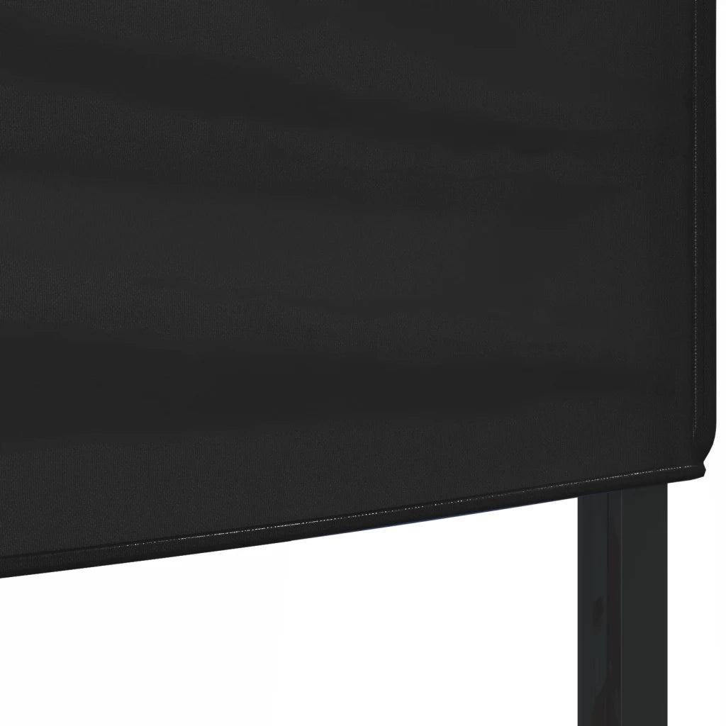 Tenda per Feste Pieghevole Nero 3x6 m 93539