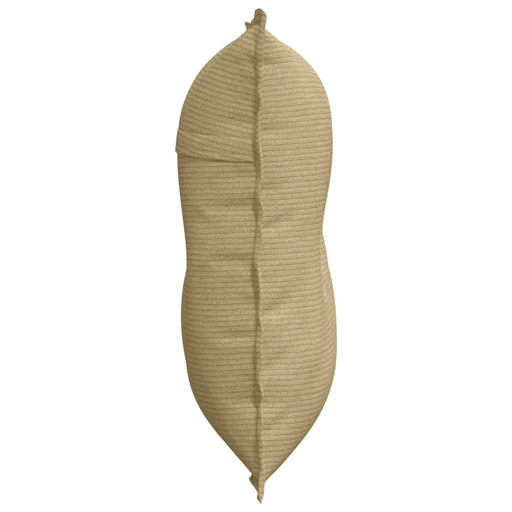 Cuscino per Schiena Grigio Verde 80 x 50 cm Tessuto in Cords 42014740