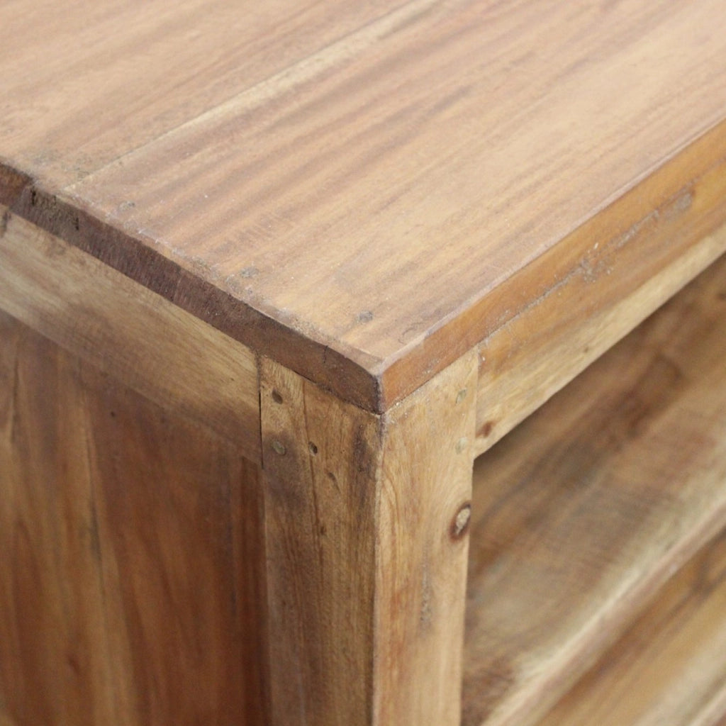 Mobile porta TV in legno rustico - DAMOCLES