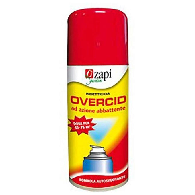 Zapi Overcid Insetticida Spray Autosvuotante 150 ml per ambienti fino a 80 m² kit 3 pz