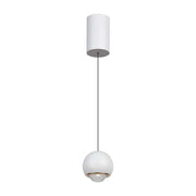 Lampada sospensione sfera bianca LED 6W 3000K V-TAC