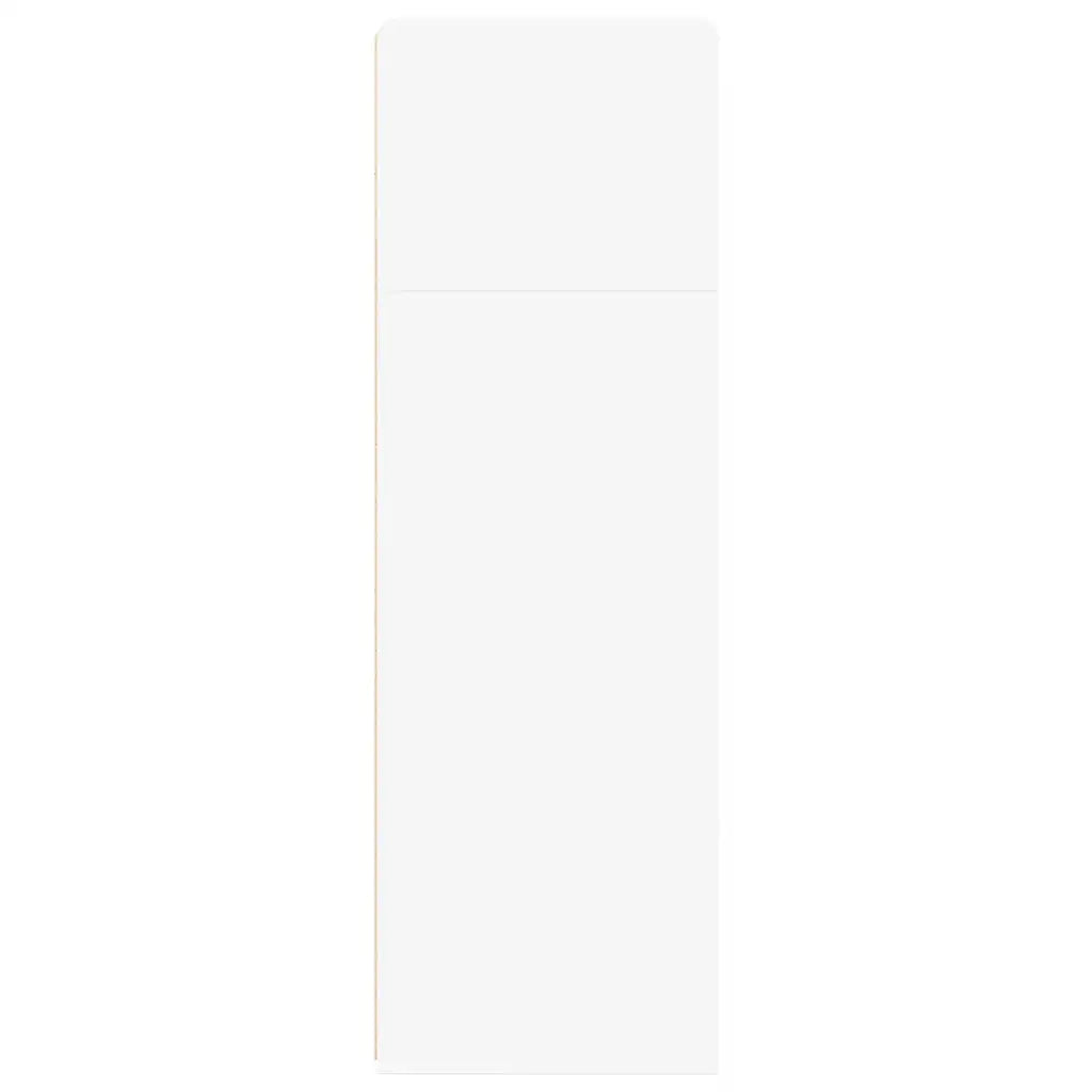 Credenza Bianca 40x41x124 cm in Legno Multistrato 846383