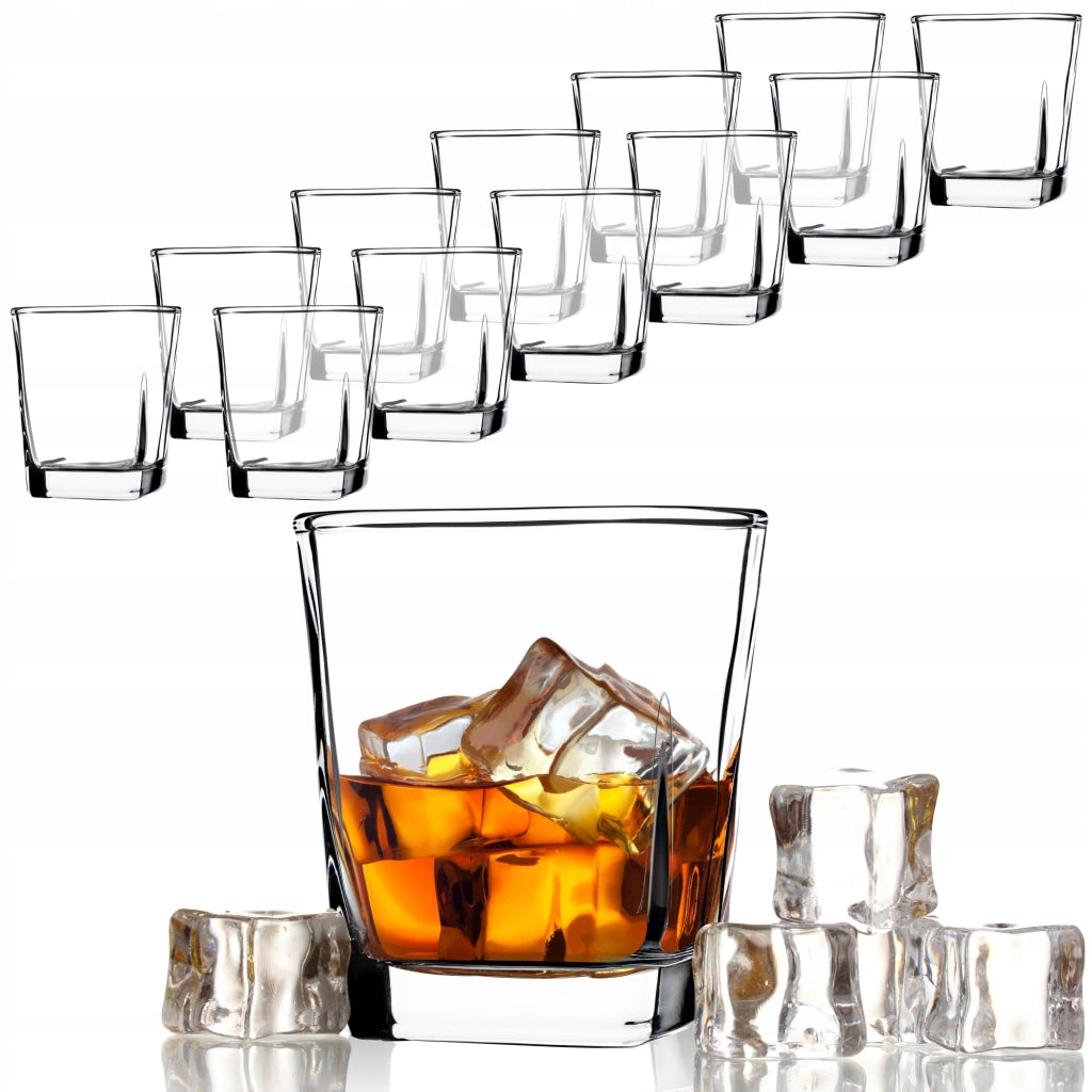 Set di 12 bicchieri da whisky KADAX da 250 ml