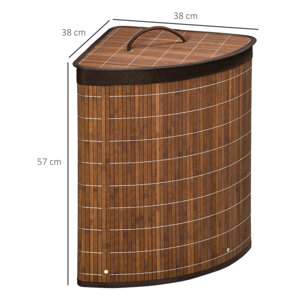Cestino per Biancheria ¨C Minimal ¨C Marrone 38x38x57