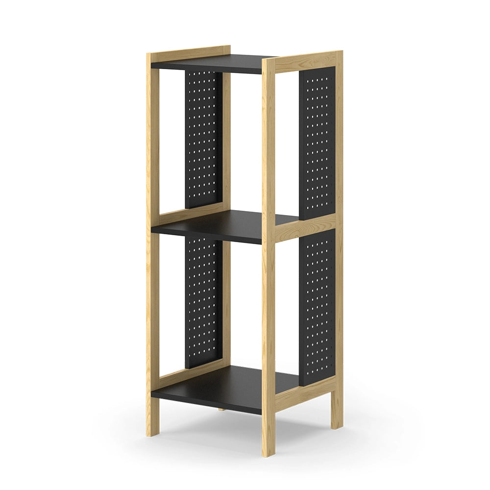 Vicco Scaffale in piedi Nero 40 x 107 cm