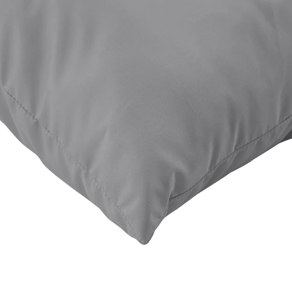 Cuscini per Divano 4 pz Grigi 60x60 cm in Tessuto 360404