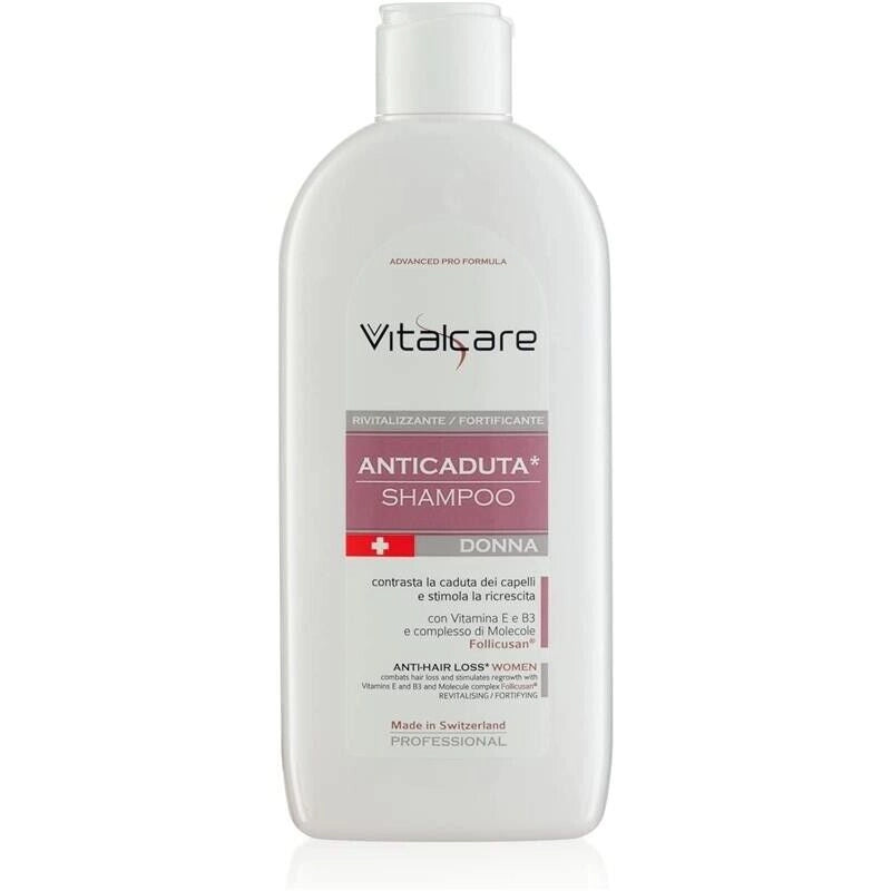 VITALCARE SHAMPOO ANTICADUTA DONNA CON VITAMINA E E B3 DA 250 ML