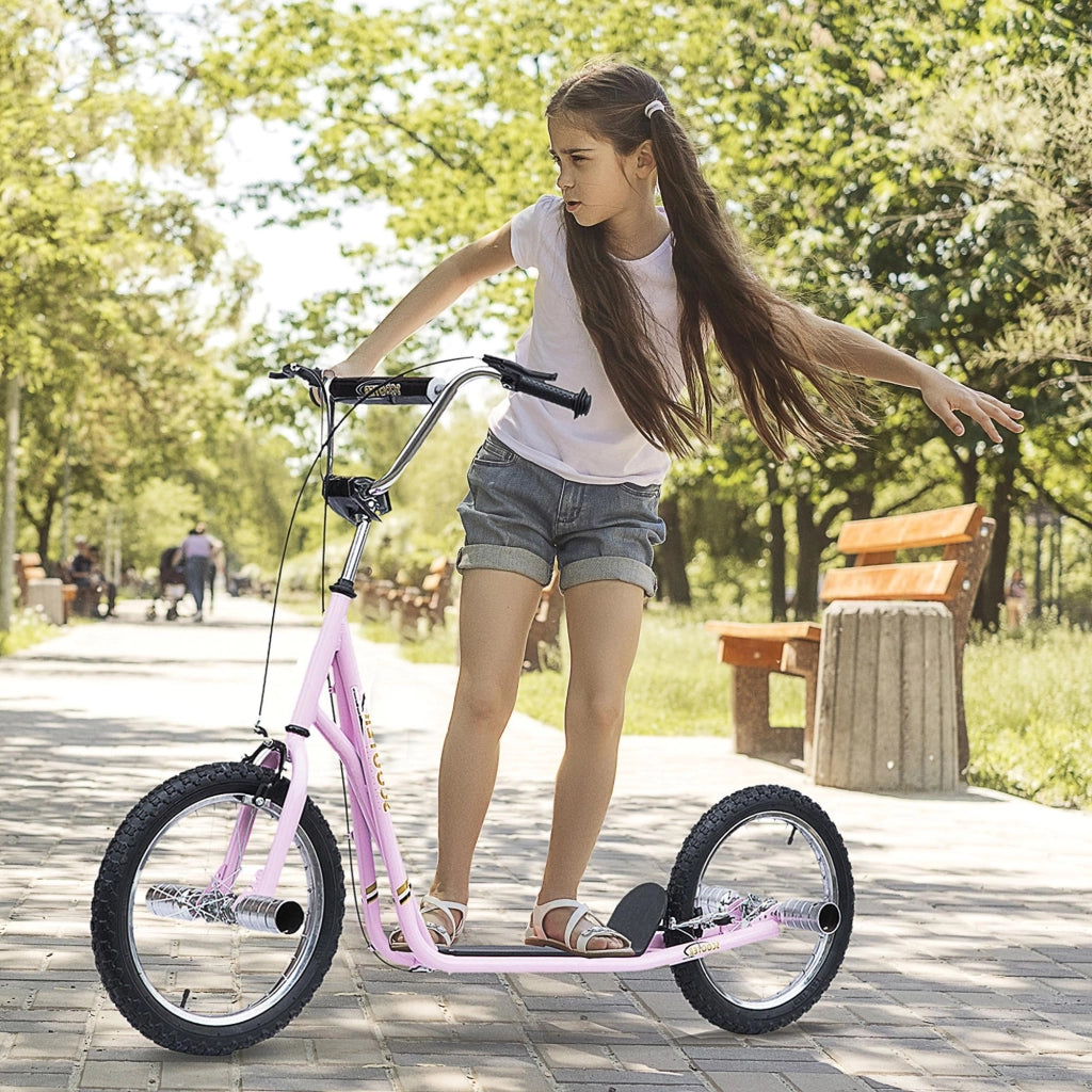 Trottinette con Ruote Pneumatiche 41 cm ¨C Minimal ¨C Rosa