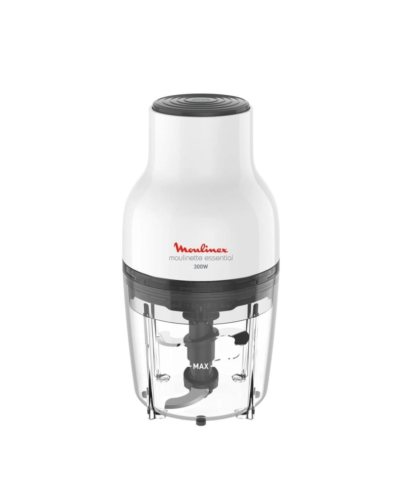 Moulinex DJ520110 Moulinette Essential Mini Tritatutto 3 in 1 300W 0,4 L 4 lame colore Bianco