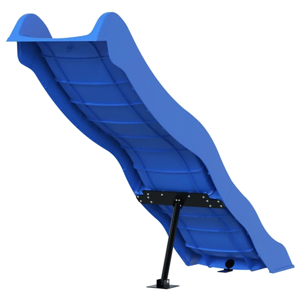 Scivolo per Bambini Blu 174x38 cm in Polipropilene