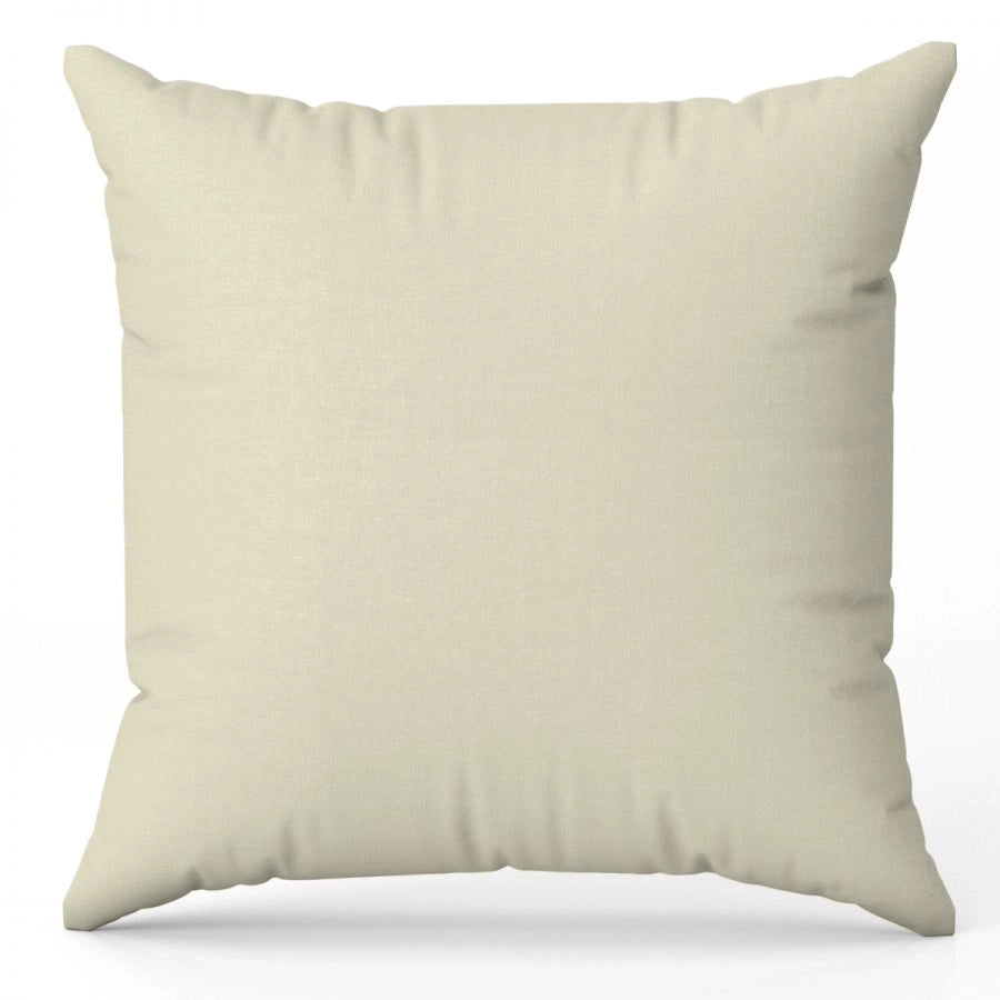 CUSCINO CM 42X42X12 CM SFODERABILE COLOR PANNA