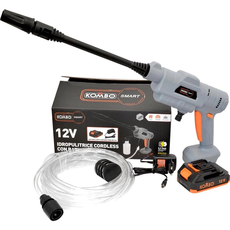 KIT IDROPULITRICE KOMBO SMART 12V 2.0AH