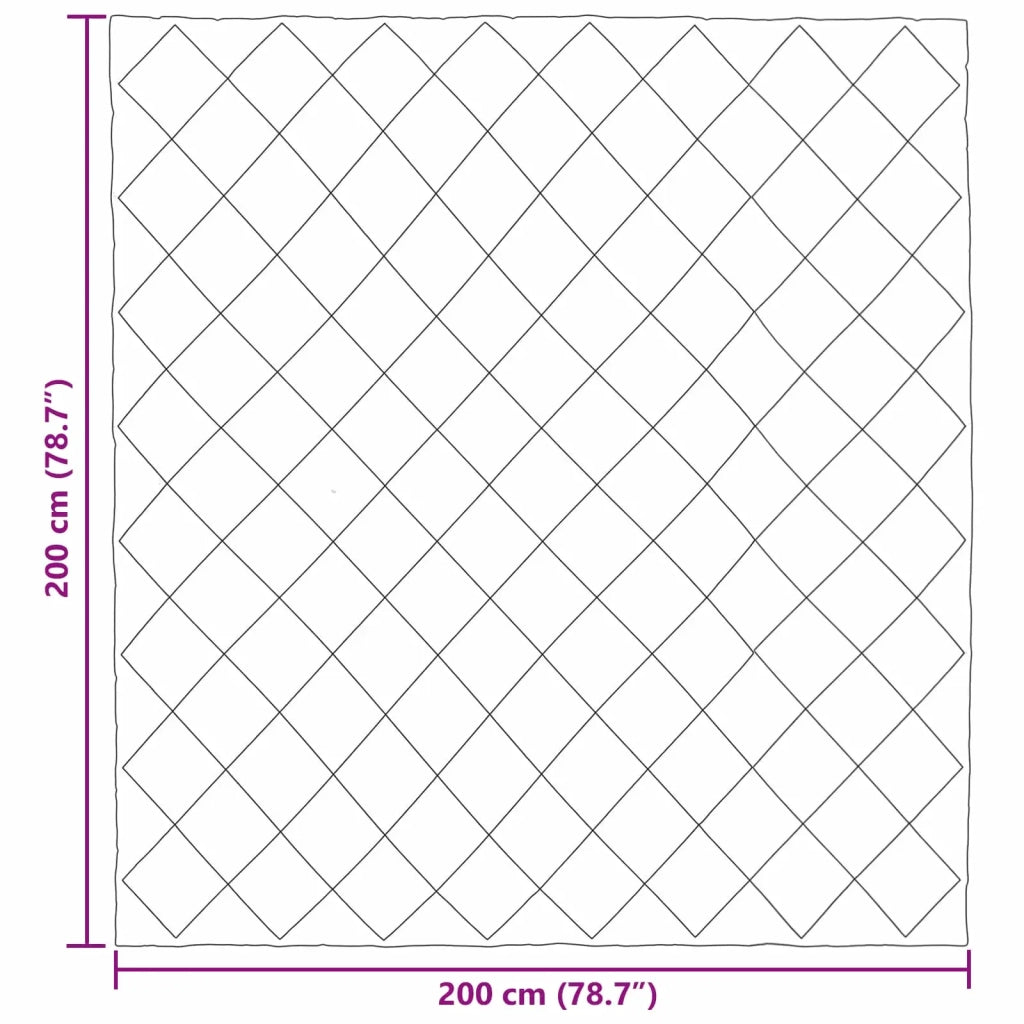 Piumone Completo Annuale Grigio chiaro 200 x 200 cm Microfibra 42025623